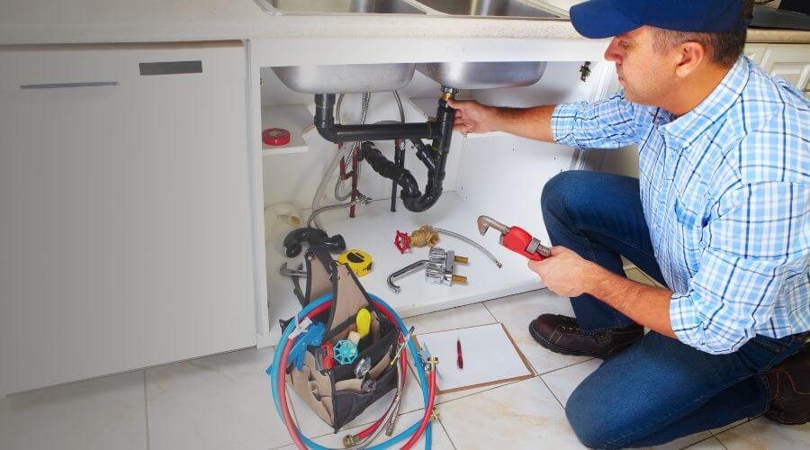 Local annual plumbing maintenance in New Lisbon, WI